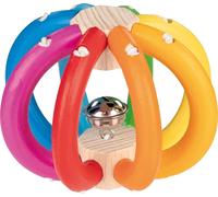 Hochet flexible en bois Arc-en-ciel - GOKI