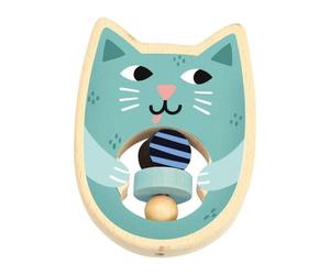 Hochet en Bois bébé Chat 'Cat' de Michelle Carlsund Vilac®