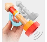 Hochet En Bois Éducatif Montessori, Instrument De Musique, Jouet De Développement Des Mathématiques Sensorielles