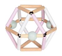 Hochet En Bois Grabber Nordik Pink