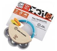 Hochet en bois musical Tiny tambourin Hape Multicolore G