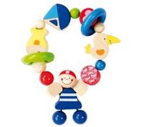 Hochet en bois pirate G