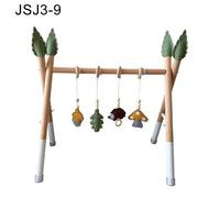 Hochet En Bois Pour Bébé, Anneau De Dentition, Oreilles De Lapin, Perles En Bois, Jeu De Gymnastique, Jouets Montessori, Activités Pour Bébé, Nouvelle Collection