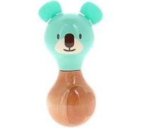 Hochet en bois Vilac - Boizoos - Alice la koala - Bleu - Ø 6 x H 13 cm Bleu