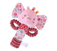 Hochet en Peluche - 9.06x2.36x7.87 In Handheld Comfort, Surface en Velours Cristal, Animateur de Bébé en Velours Côtelé | Son Doux, Compagnon Sensoriel d'Entraînement à la Poignée Avec Routine De Jeu