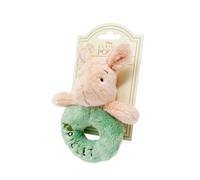 Rainbow Designs Hochet officiel Disney Winnie l'ourson - Hochet anneau en peluche pour bébé DN1479 Rose