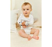 Hochet en peluche GAGAGU, Singe et Panda - jaune, noir