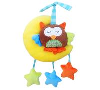 Hochet En Peluche Pour Bébé, Animal De Dessin Animé, Cloche À Main, Nouveau-Né, Hibou/Singe/Âne/Ours, Jouets Pour Bébé, Cadeaux, 4 Styles