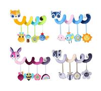 Hochet En Peluche Pour Poussette De Bébé, Animal En Peluche Confortable, Hochet En Spirale Pour Berceau, Jouets, Cadeau