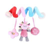 Hochet En Spirale Suspendu, Poussette, Animaux Mignons, Lit De Bébé Mobile, Jouets En Peluche, Capacité Visuelle, Jouets De Culture De Lit De Bébé