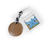 Hochet et anneau de dentition 2 en 1 Bright Starts Cookies & Teethe, jouet d'activit sans BPA, unisexe, 3 mois et plus