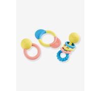 Hochet et anneau de dentition en riz japonais jaune TU