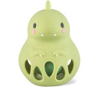 Tiger Tribe Hochet en silicone dinosaure - Jouet pour bébé