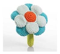 Hochet Fleur - Turquoise G