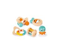 HaPe International – Coffret jouets sensoriels 1er âge – Hochet multicolore