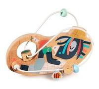 Hochet Ignace mini boulier en bois Beige G