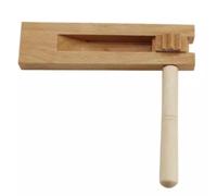 Hochet jouet de la comédie musicale - Spinner à cliquet en bois, fabricant de son poli | Outil de fête - Noisemaker à manivelle pour événements familiaux, acclamateurs sportifs ou spectacles【2pcs】