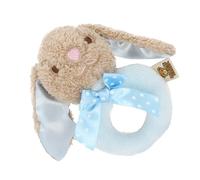 Hochet Lapin Doux - Jouet Pour Nouveau-né, Hochet En Peluche Animal | Hochet En Peluche De Lapin Mignon, Décor De Chambre D'enfant, Hochet De Bébé Pour Filles Et Garçons, Jouet De Hochet En Peluche Do