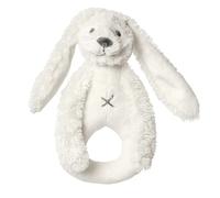 Hochet lapin richie blanc crème