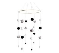 Hochet Mobile Pour Lit De Bébé, Jouet, Clochette, Carillons Éoliens Rotatifs, Boule De Cheveux, Décorations Suspendues Pour Nouveau-Né