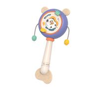 Hochet Multifonctionnel Pour Nourrissons Et Jeunes Enfants De 0 À 3 Ans, Anneau De Dentition, Hochet En Caoutchouc Souple, Jouet Tambour Ondulé Pour Nourrissons