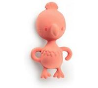 Lilliputiens – Hochet multisensoriel Anaïs le flamant rose en caoutchouc naturel