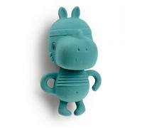Hochet multisensoriel - LILLIPUTIENS - Marius - Caoutchouc naturel - Bleu - A partir de 6 mois