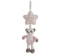 Hochet musical Baby Panda 35 cm Étoile Rose