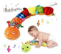 Hochet Musical Chenille Pour B¿¿B¿¿, Peluche Sensorielle, Cadeau Pour Nouveau-N¿¿ Et Tout-Petit