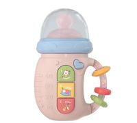 Hochet Musical Électrique Multifonction Pour Bébé,Jouets De Bisantos,Téléphone,Prononciation Bilingue - Type Pink