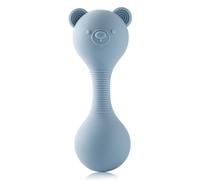 Hochet Musical En Silicone Pour,1 Pièce,Motif Animal,Dessin,Ours,Maracas,Jouet,Sucette,Bracelet,Sans Bpa,Tewindsor,Cadeau - Type Blue