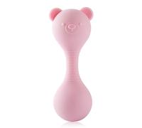 Hochet Musical En Silicone Tewindsor Pour Bébé,Jouet Maracas,Ours De Dessin,Marteau De Sable,Cadeau De Naissance,Qualité Alimentaire #C