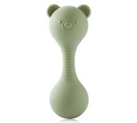 Hochet Musical En Silicone Tewindsor Pour Bébé,Jouet Maracas,Ours De Dessin,Marteau De Sable,Cadeau De Naissance,Qualité Alimentaire #E