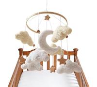 Hochet Musical pour Bébé pour Lit de Bébé Rotatif éducatif avec étoiles en
