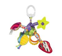 Hochet Nœuds Surprises LAMAZE - Modèle Mixte - Tissus Motifs et Couleurs Variés - Dès la Naissance