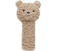 Jollein 039-001-67005 Hochet en forme d'ours en peluche Biscuit