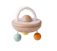 CLASSIC WORLD Serpent à sonnettes en bois OVNI Spaceship