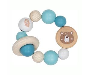 Hochet Perles en bois Ourson Goki® - Jouets Bébé