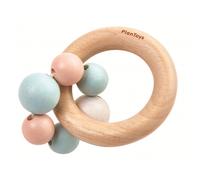 Hochet perles pastel beige TU