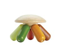 Hochet pieuvre couleurs végétales