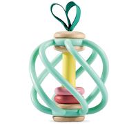 HaPe International Hochet Pomme – Silicone et bois