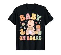 Hochet pour bébé Pastel Groovy T-Shirt