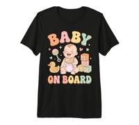 Hochet pour bébé Pastel Groovy T-Shirt Haut de Gamme