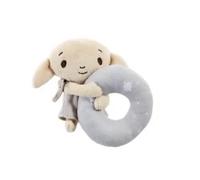 Rainbow Designs Hochet en peluche Harry Potter Dobby - Jouet sensoriel doux pour nouveau-né - Convient dès la naissance - Hochet anneau pour le développement précoce - Charmant temps de jeu et