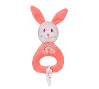 Hochet Rainbow Lapin - 15 Cm Blanc TU