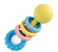 Hochet Rattling Rings Teether Jaune G