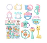 Hochet Rotatif D'Entraînement Des Doigts Pour Enfants, Jouets De Cerveau, Design De Couleur Vive, Jouets À Main, Baby Shower/Natation