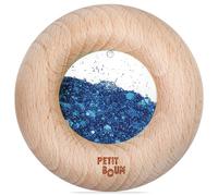 Hochet sensoriel Calm Donut bleue