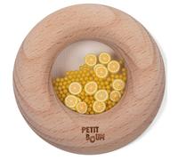 Hochet sensoriel donut fruits jaune TU