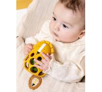 Hochet sensoriel en silicone jaune TU